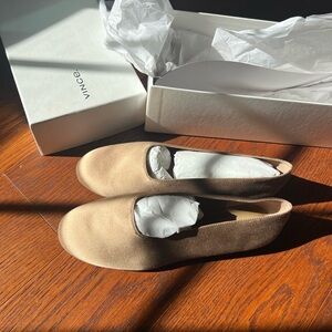 New Vince ballet flats in color fawn